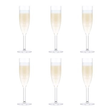 Bodum Oktett 6-Piece Durable Champagne Glass - Image 0