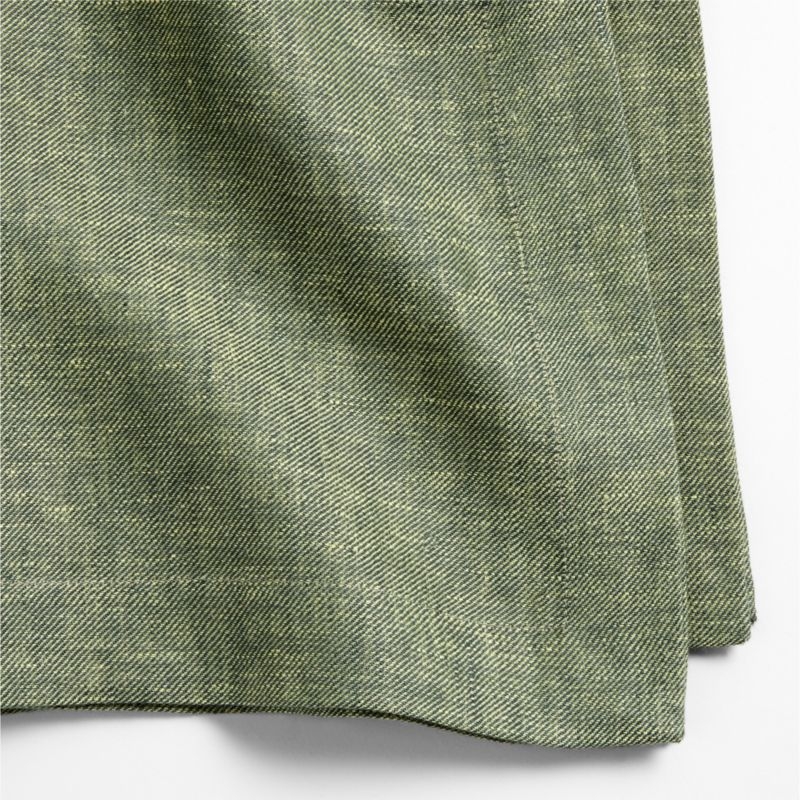 Harmonic Ficus Green Twill Napkin by Daniel Humm - Image 2