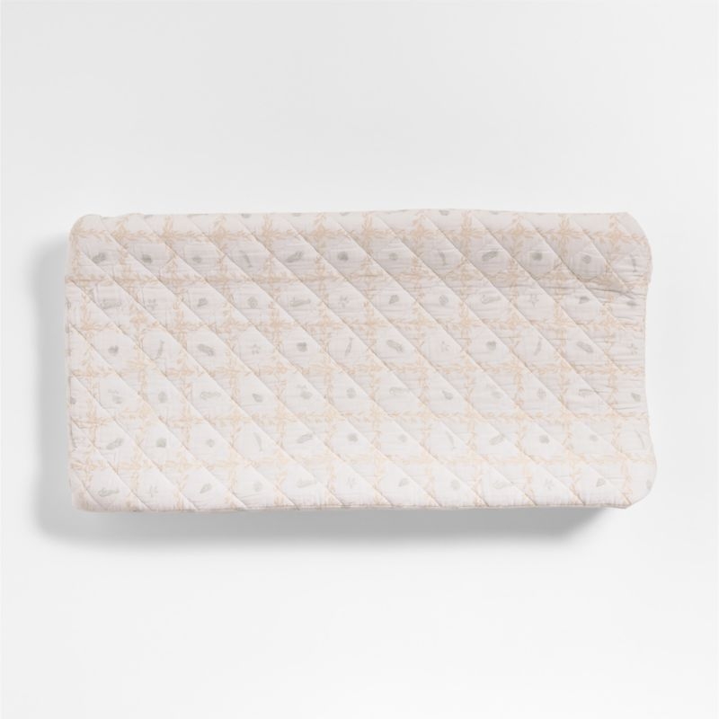 Lulot Green Seascape Supersoft Baby Changing Pad Cover by Jake Arnold - Image 4