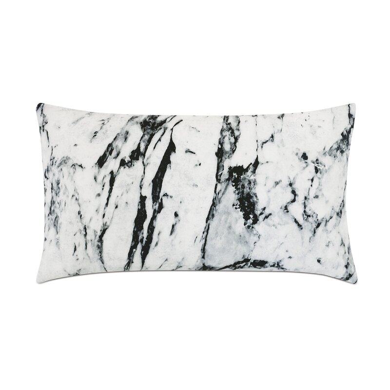 Eastern Accents Banks Marble Cotton Lumbar Pillow Cover & Insert - Image 0
