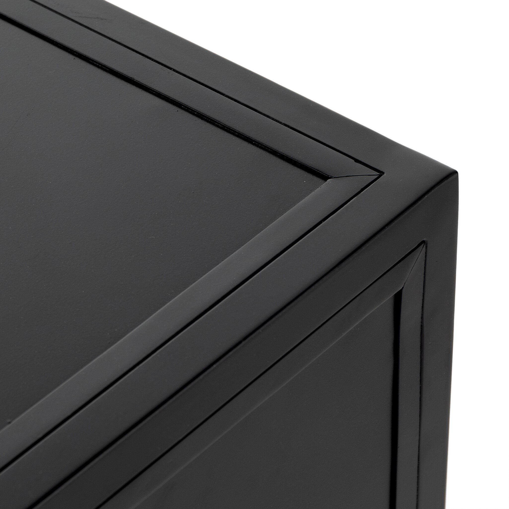 Belmont Large Storage Nightstand-Black - Image 11