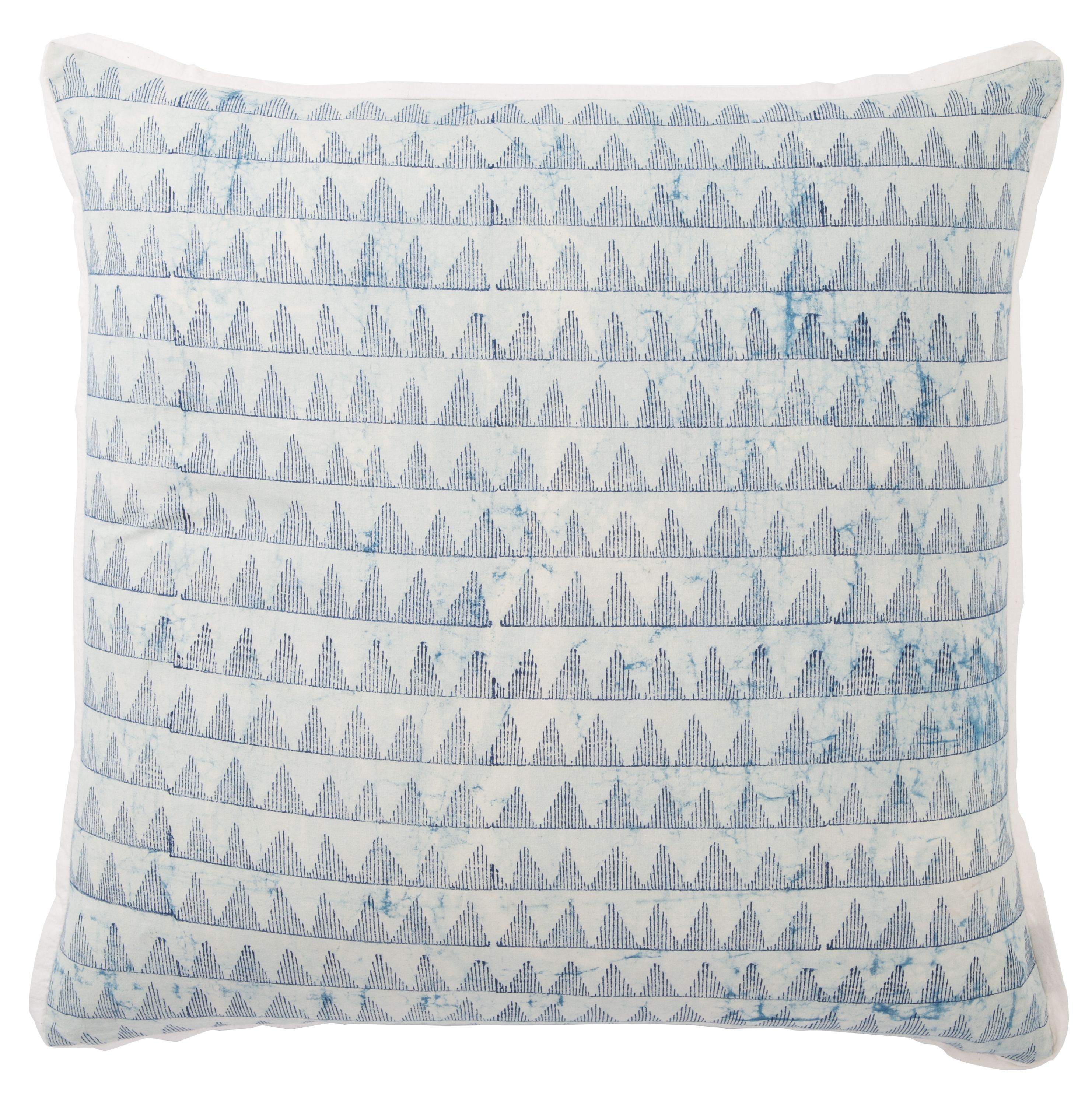 Design (US) Blue 22"X22" Pillow - Image 0