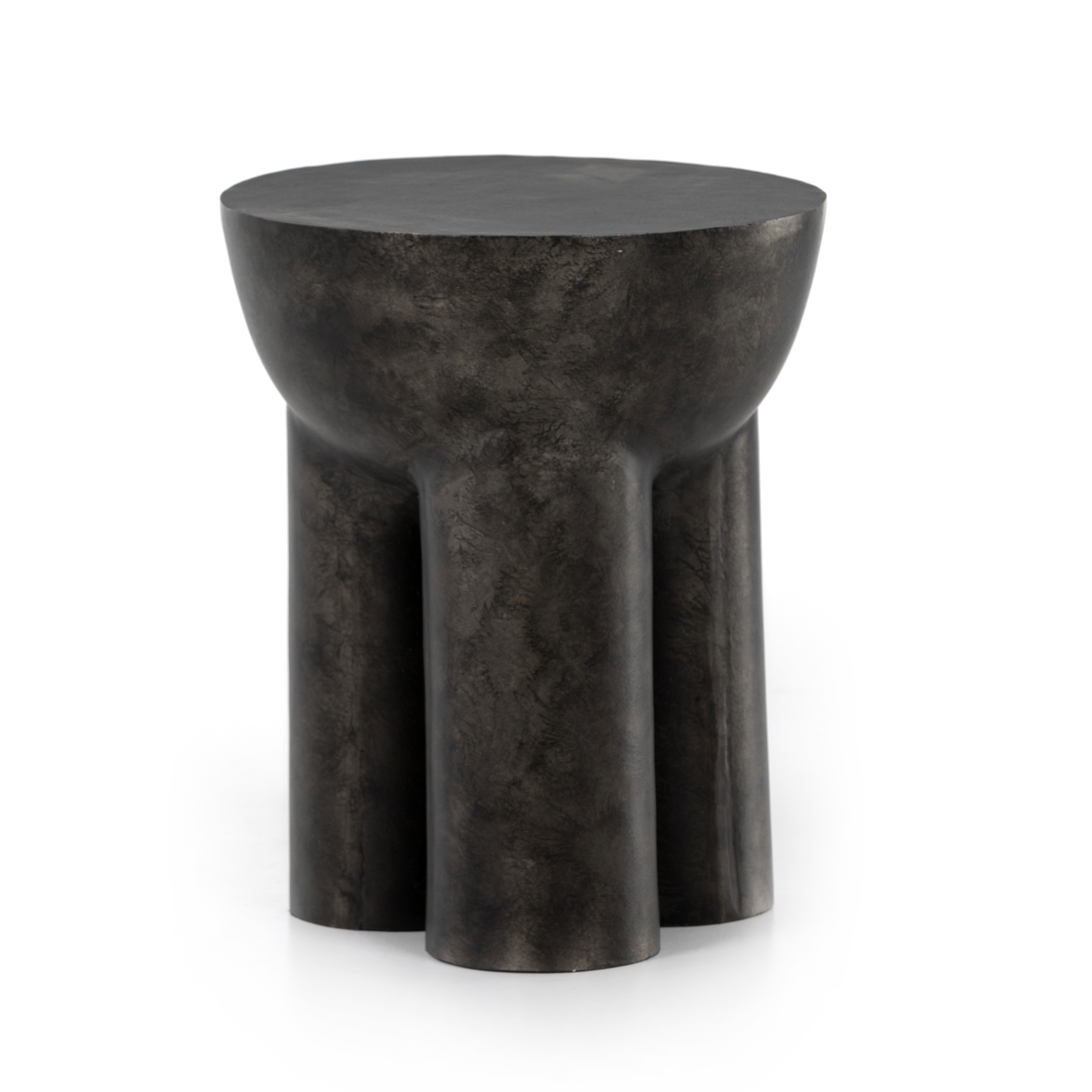 Sante End Table-Raw Black - Image 3