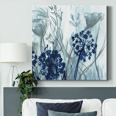Indigo Field II-Premium Gallery Wrapped Canvas - Ready To Hang - Image 0