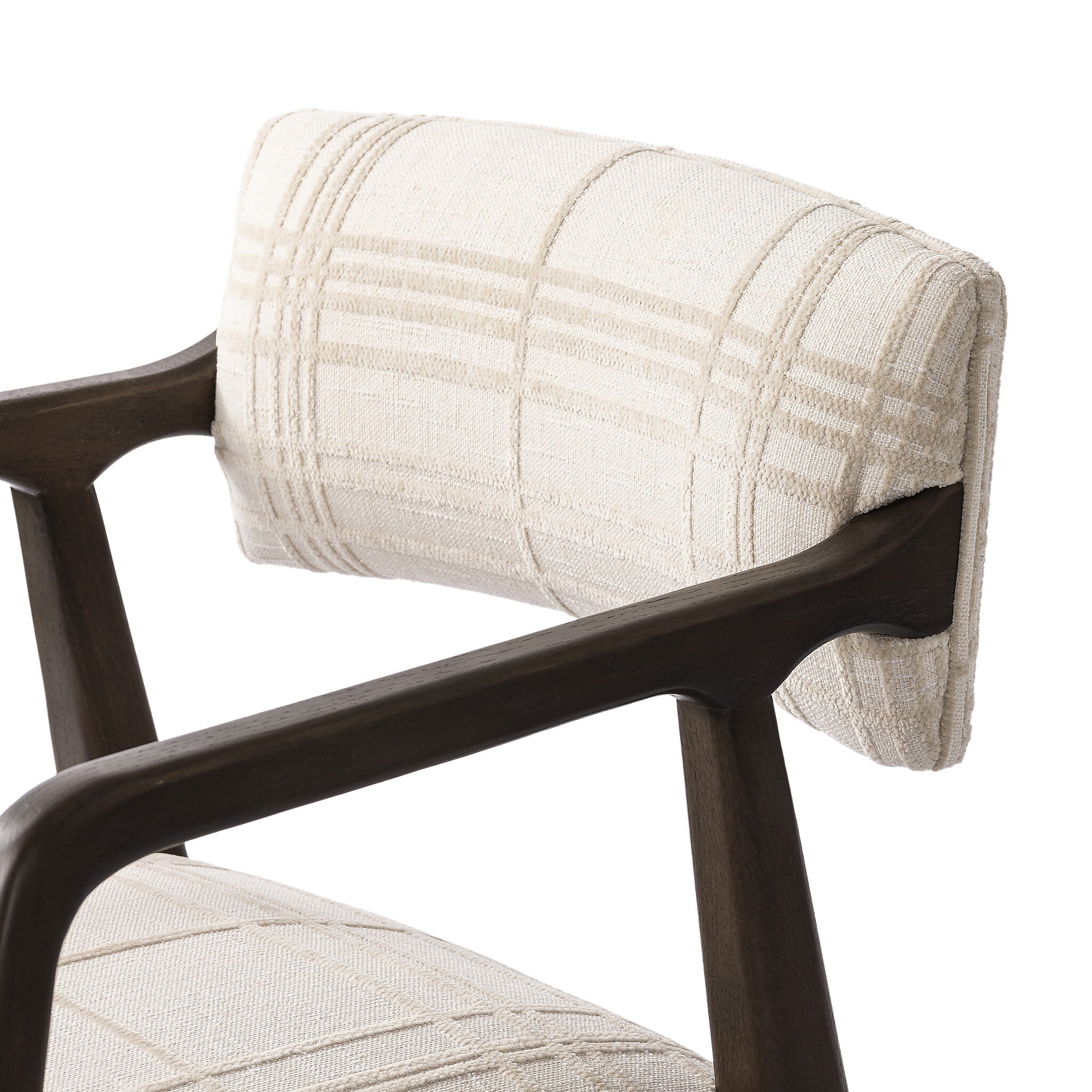 Tyler Dining Armchair - Sheffield Ivory - Image 4