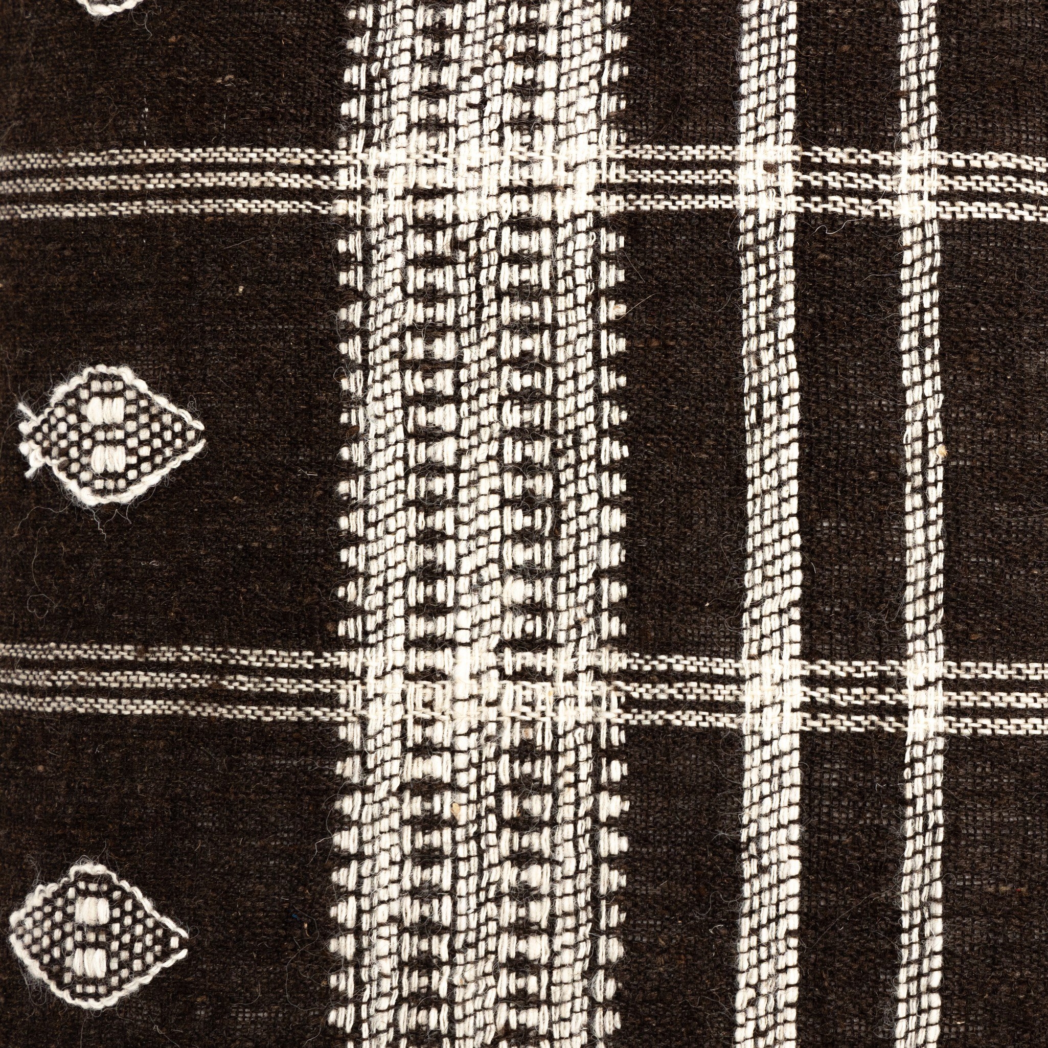 Bhujodi Pillow - Bhujodi Chocolate - Image 2