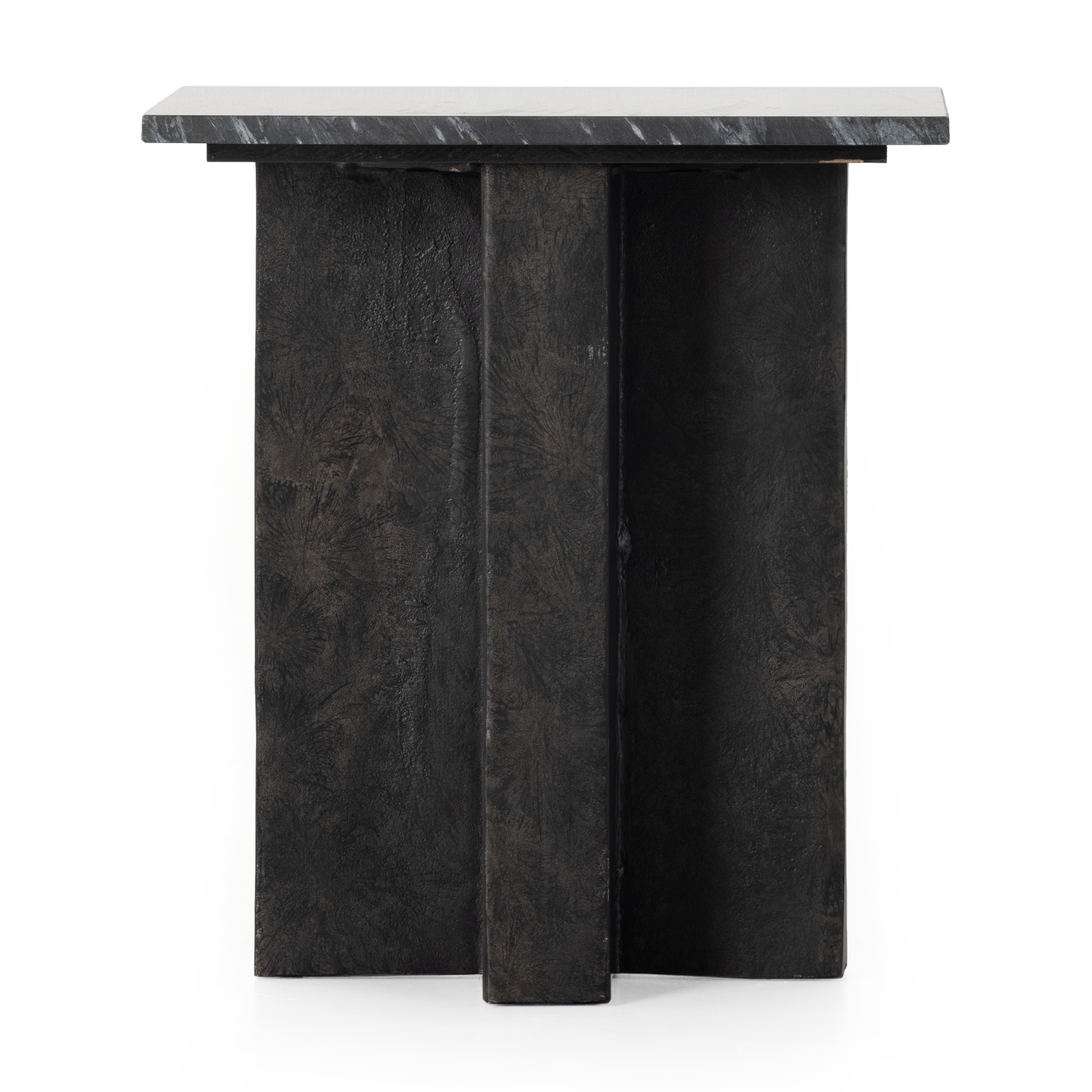 Terrell End Table-Black Marble - Image 5
