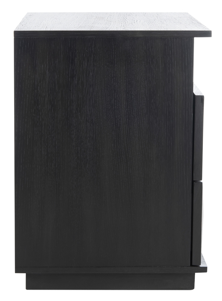 Patty 2 Drawer Nightstand - Black - Image 3