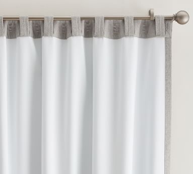 Peace &amp; Quiet Noise-Reducing Curtain, 50 x 108", Gray - Image 4