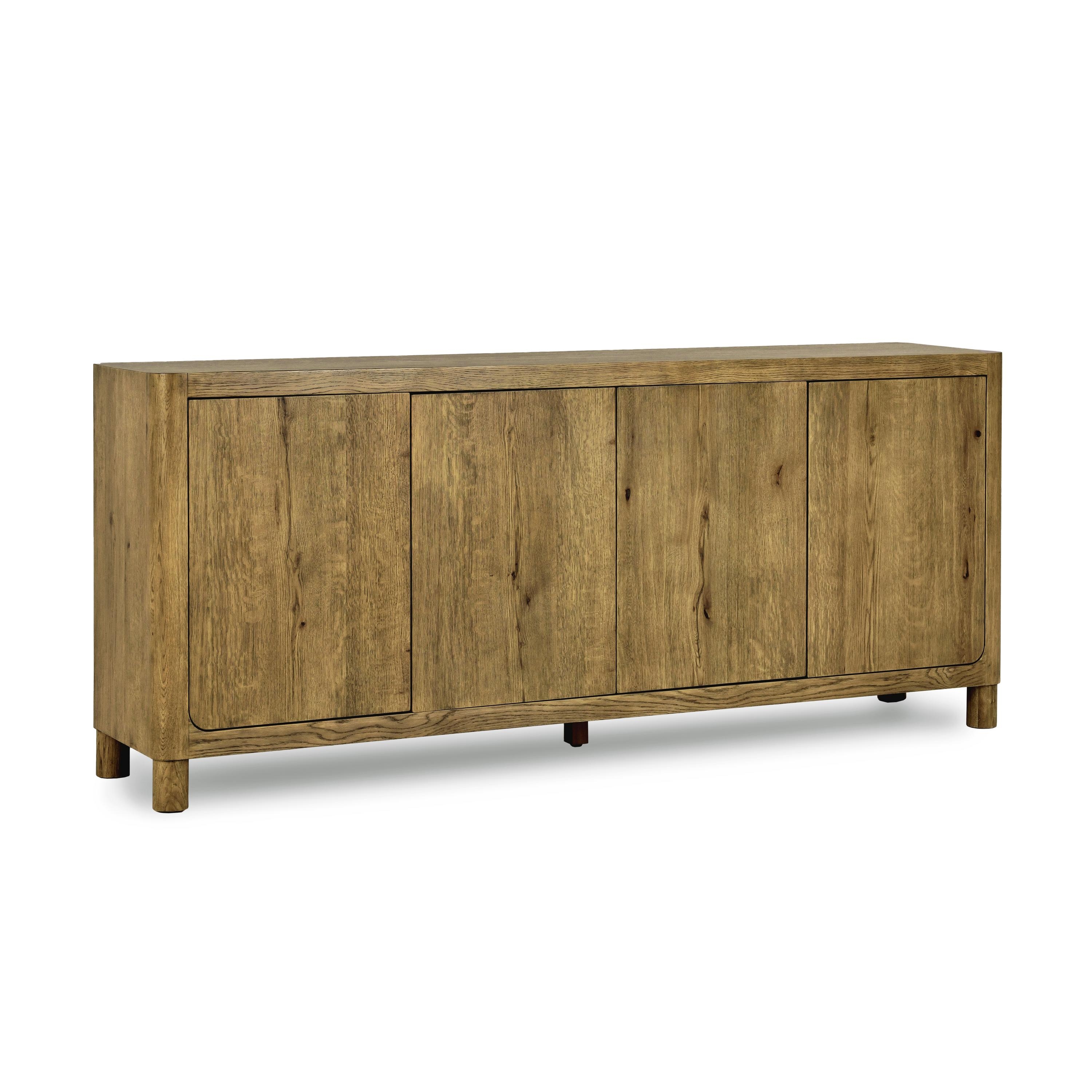 Orlando 4Dr Sideboard Light Brown - Image 0