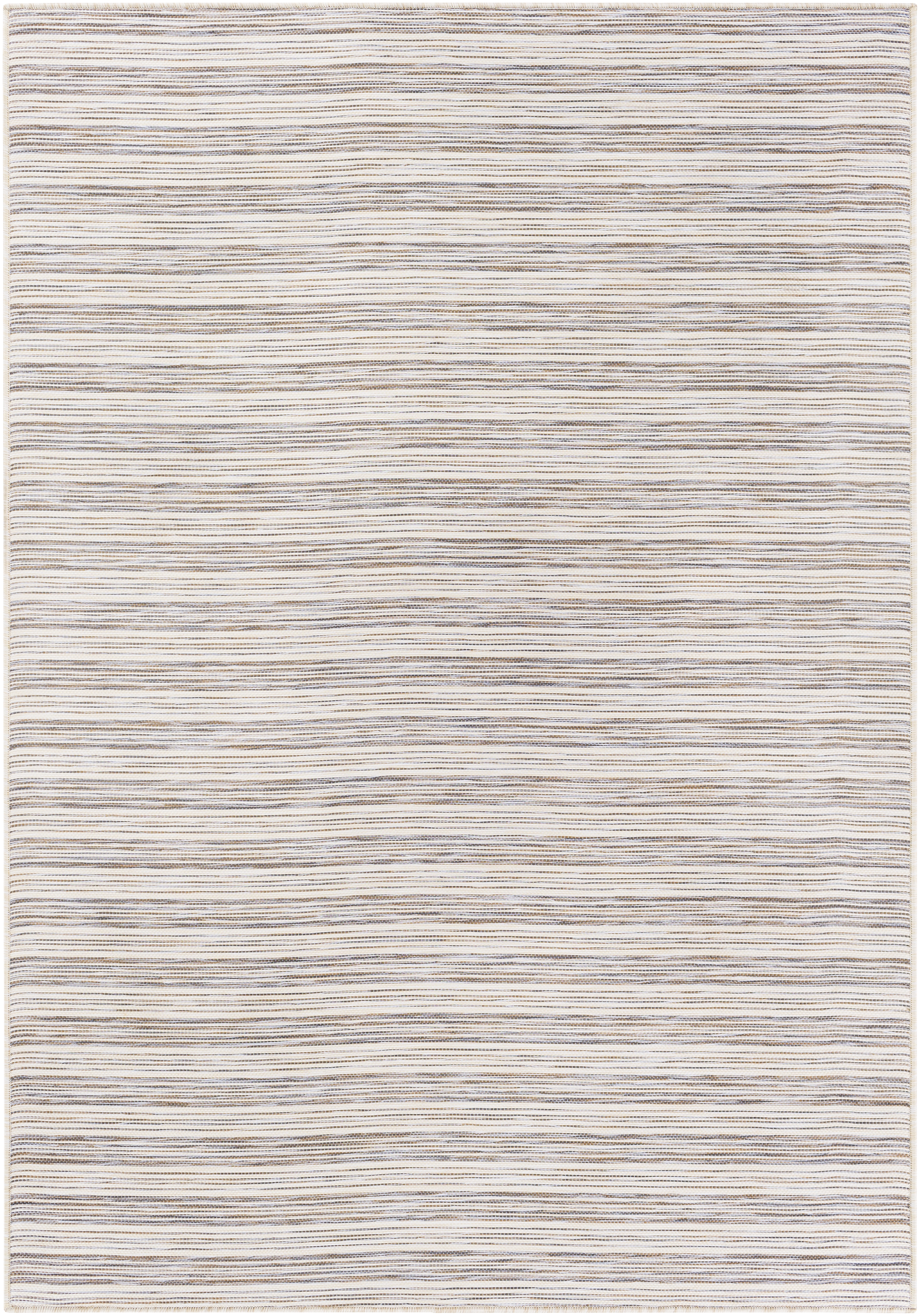 Pasadena Beige Outdoor 2'6" x 7'3" Machine Woven Rug - Image 0