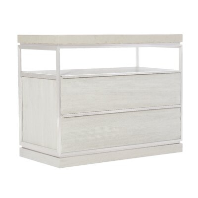 Bryne 2 - Drawer Bachelor's Chest in White - Image 0