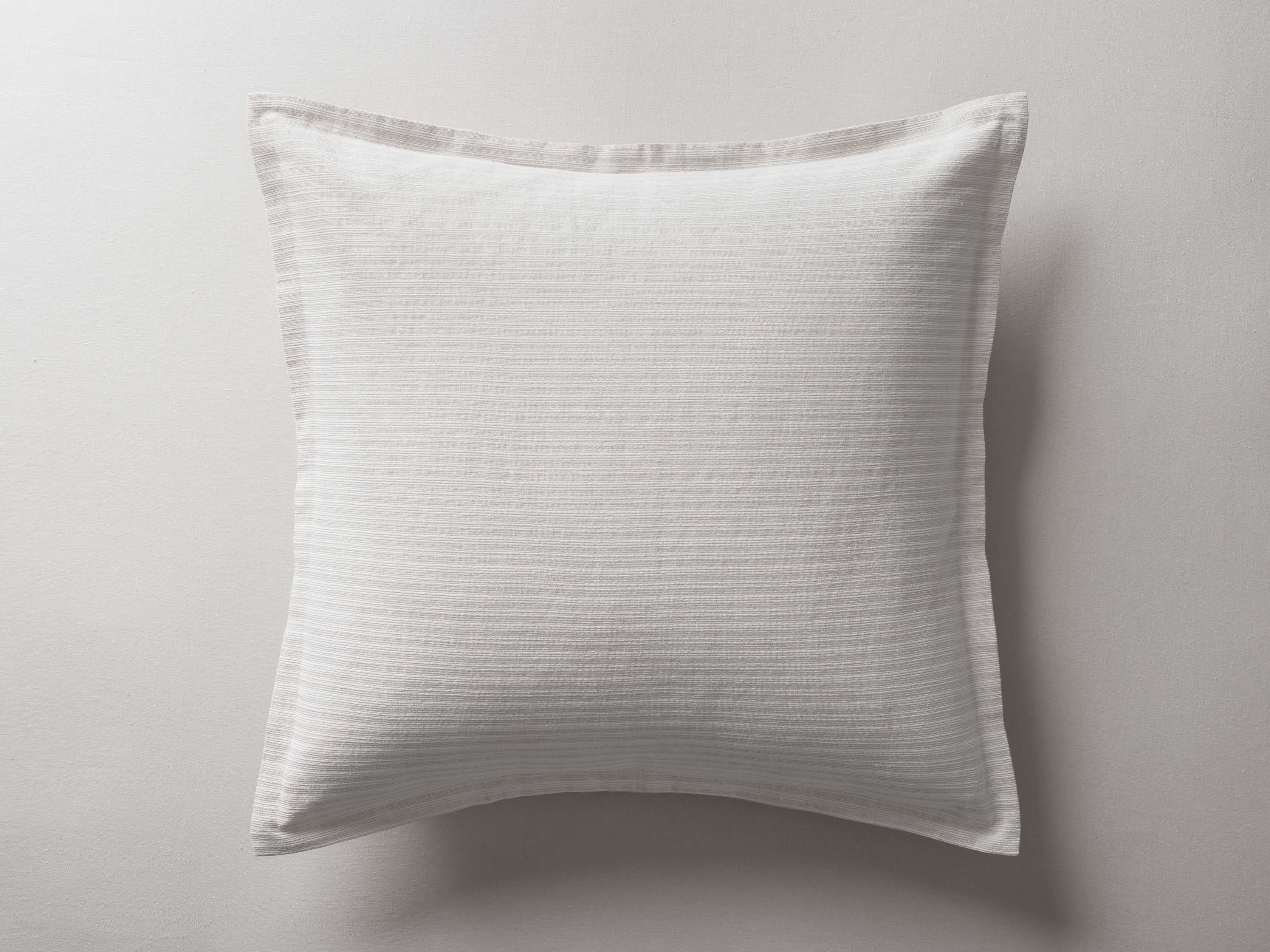 Tegan Sham in Cotton Natural  Euro - Image 0