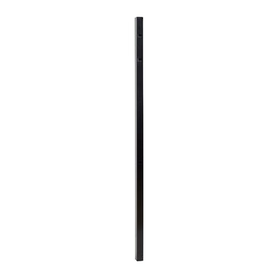 Athens 6 ft. H x 2 in. W Pressed-Spear Metal Gate Post - Image 0