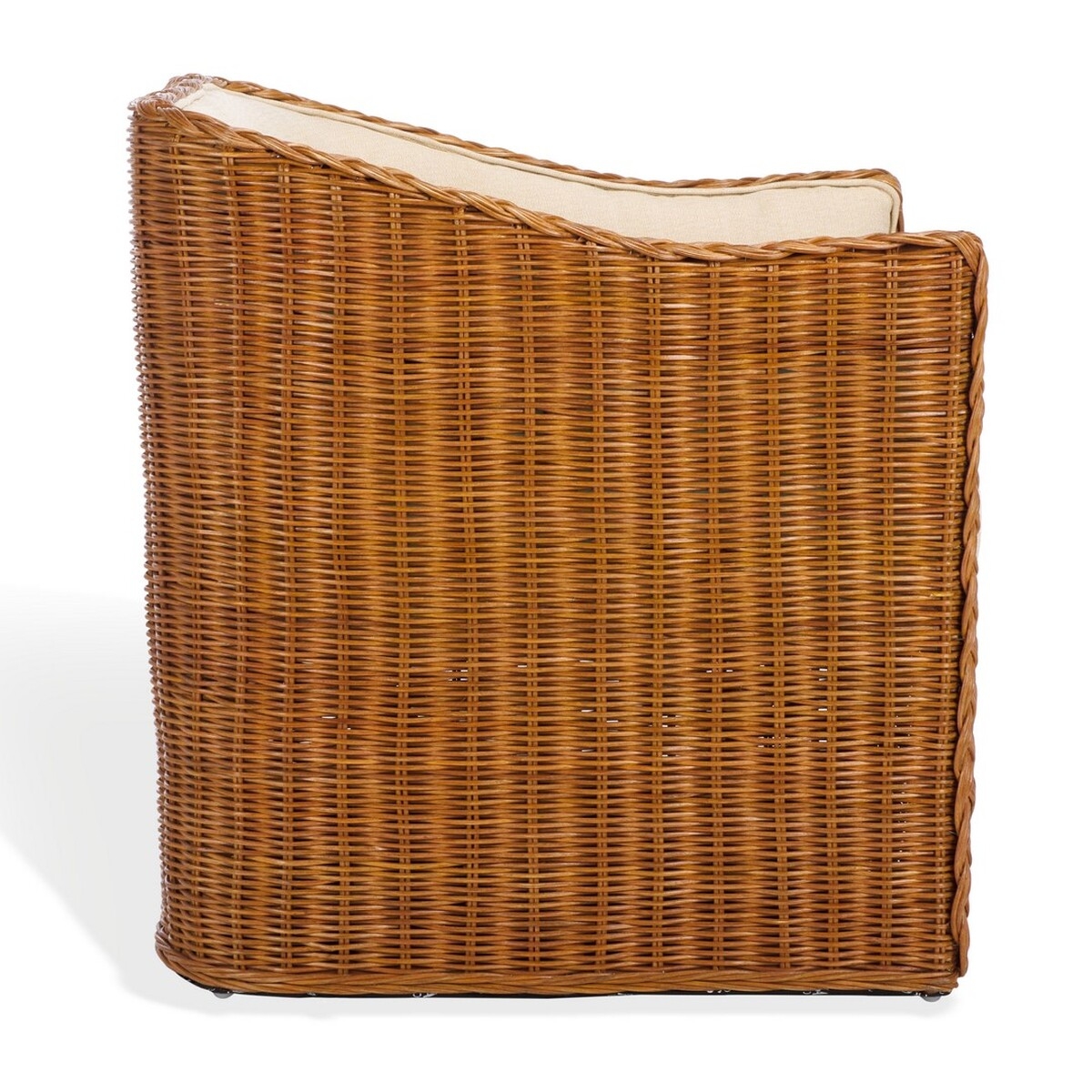 Sharon Rattan Accent Chair - Natural / Beige - Image 7
