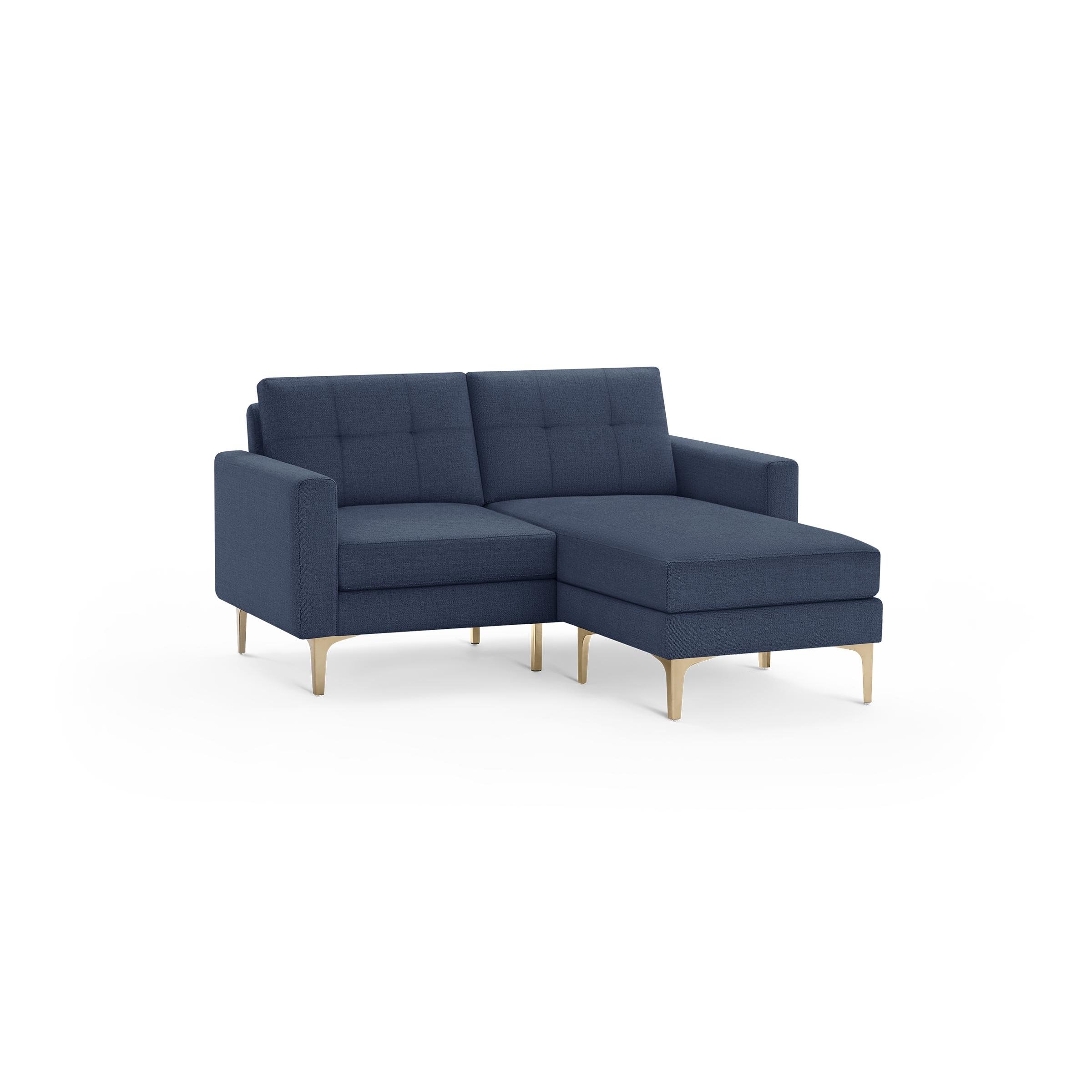 The Block Nomad Sectional Loveseat in Navy Blue - Image 1