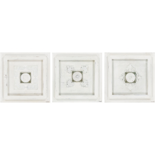 Surya Wall Decor GAR-2000 18"H x 18"W Framed Art - Image 0