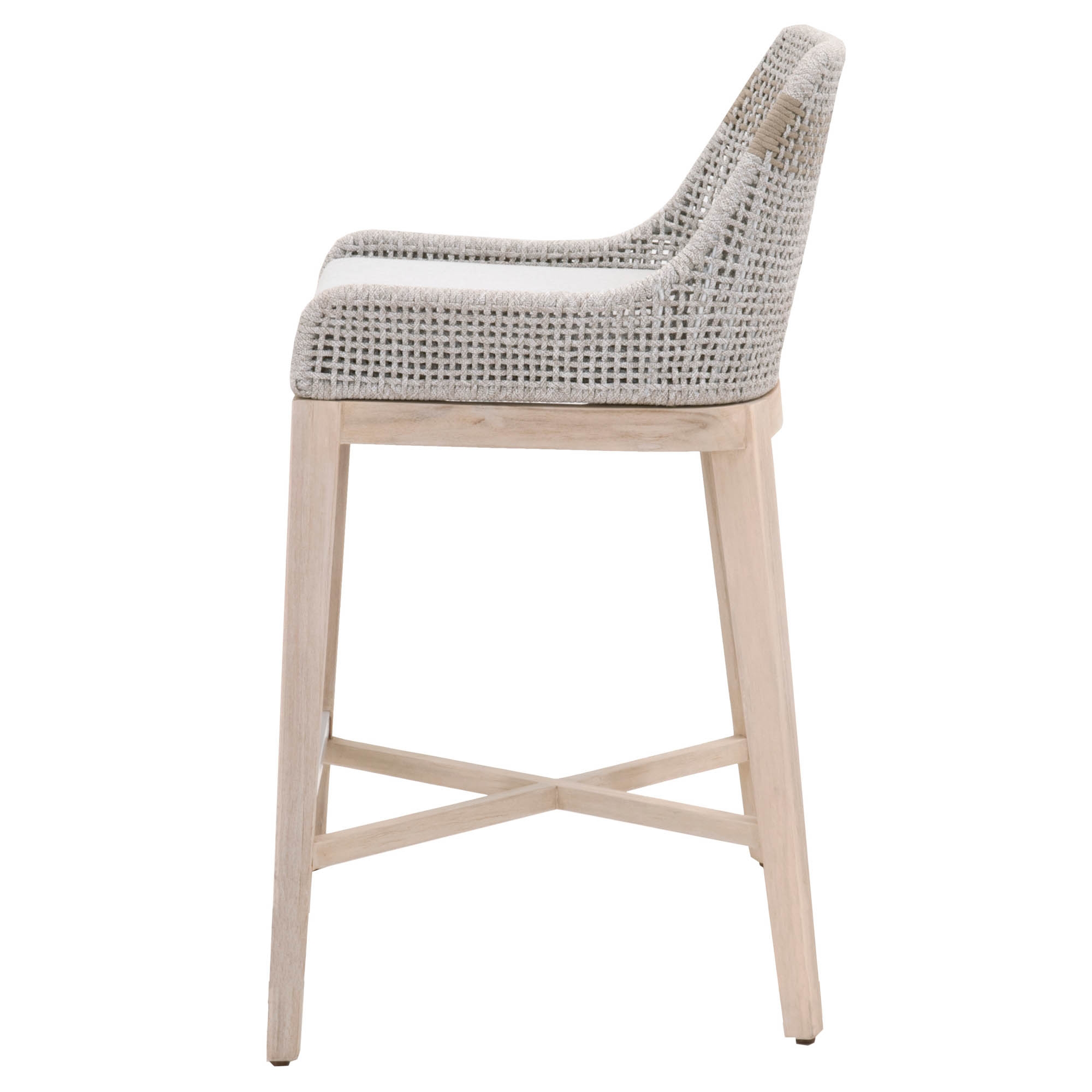Tapestry Outdoor Barstool, Gray - Image 2