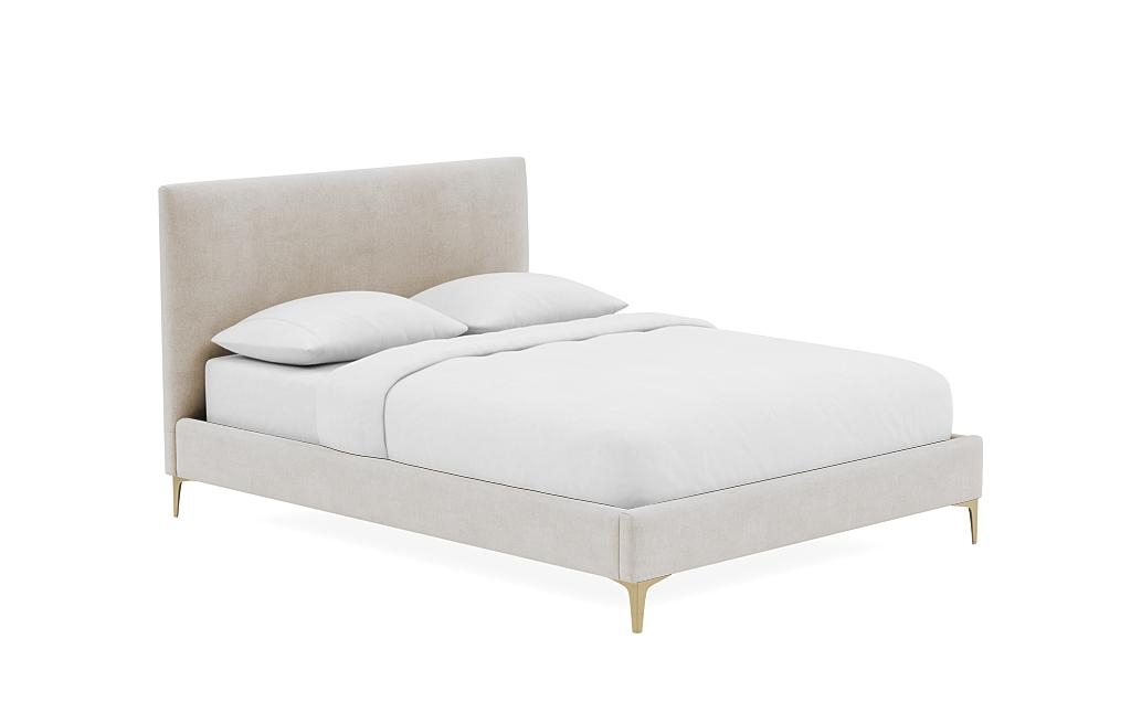 Lowen Upholstered Bed with Tufting Option - Image 1