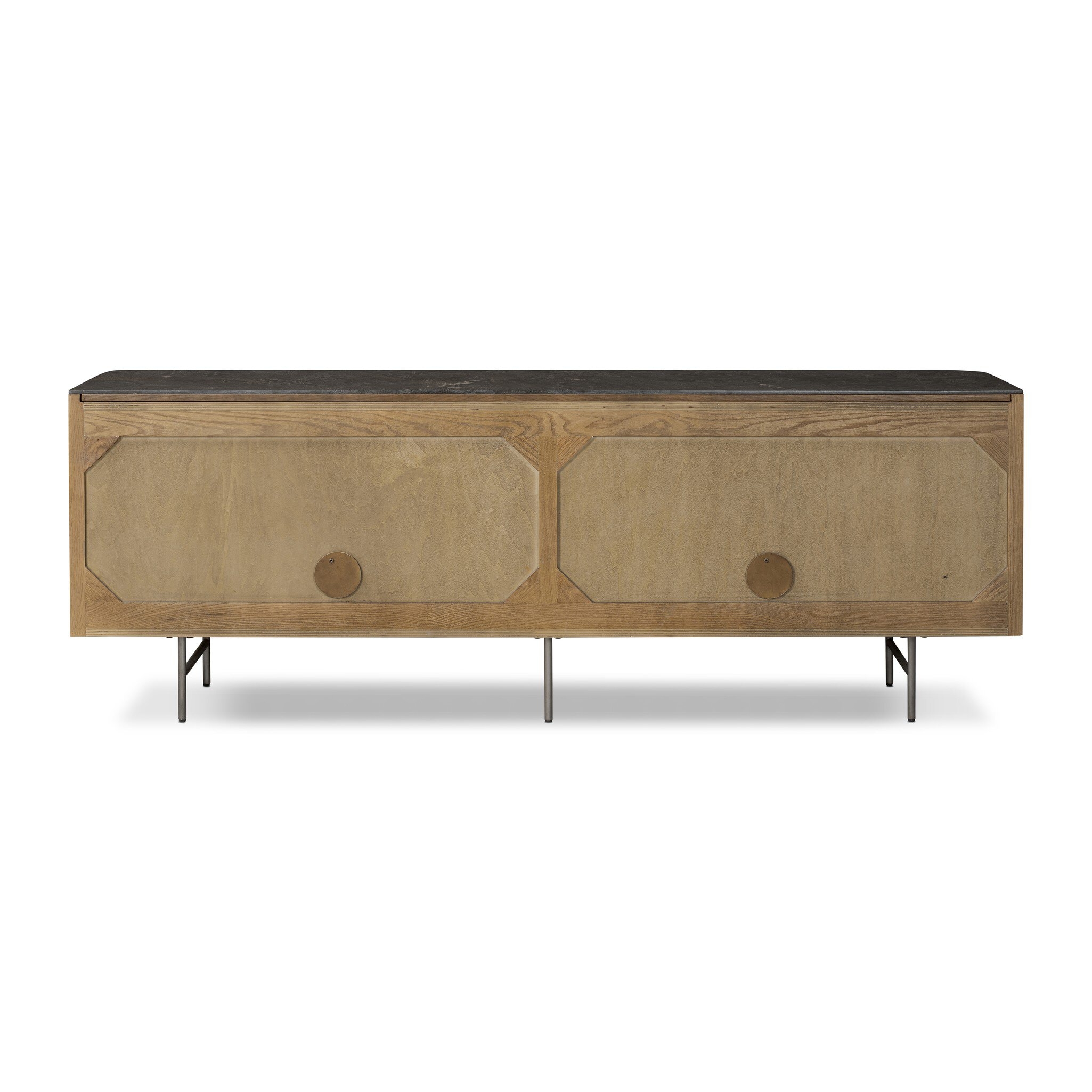 Fletcher Media Console - Terra Brown Oak - Image 4