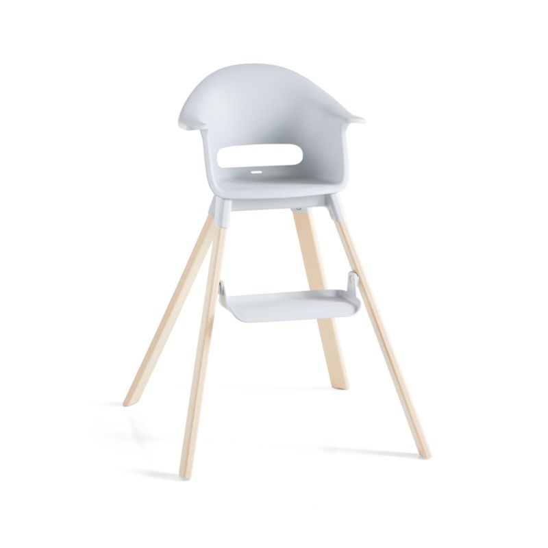 Stokke Clikk Grey Baby High Chair with Adjustable Footrest - Image 2