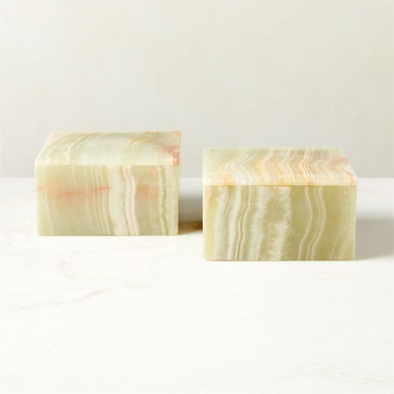 Green Onyx Marble Box - Image 3