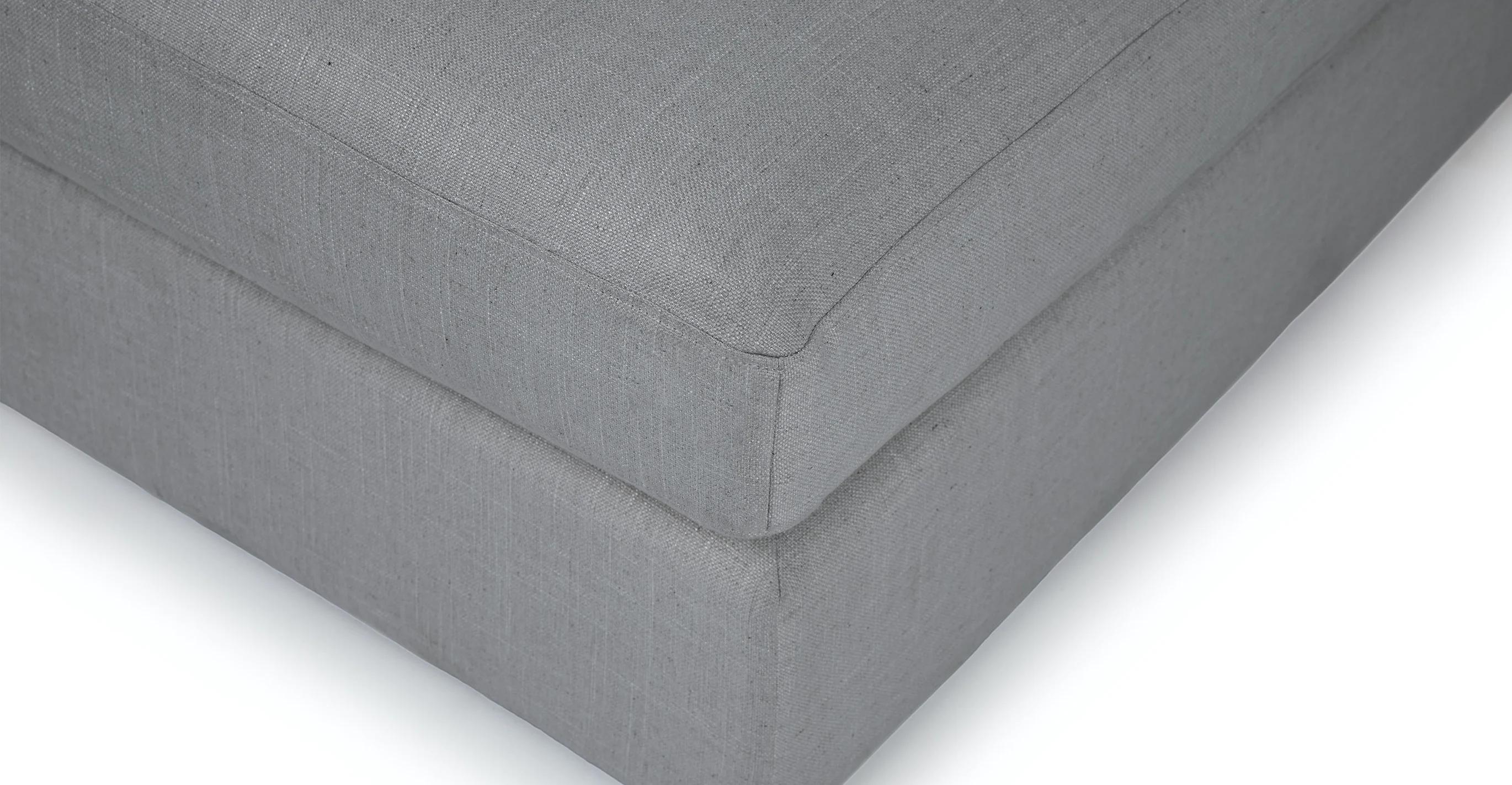 Beta Left Chaise Sectional, Summit Gray - Image 9