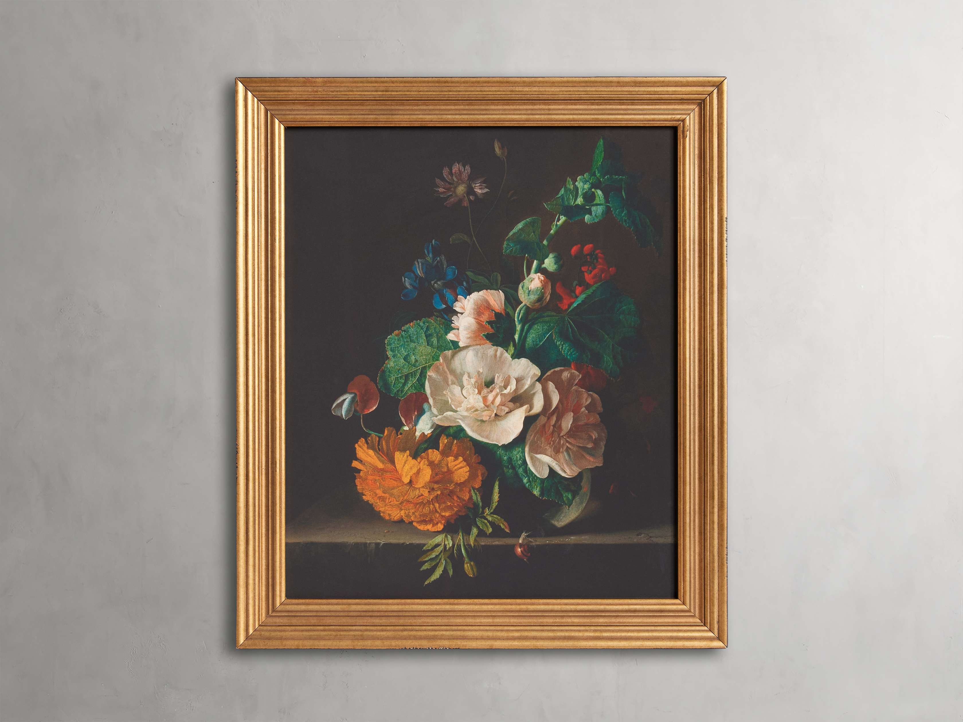 Buds And the Blooms Framed Print in Wood - Image 0
