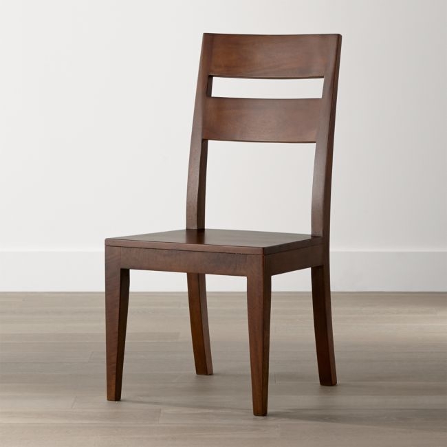 Basque Honey Wood Dining Chair - Image 0