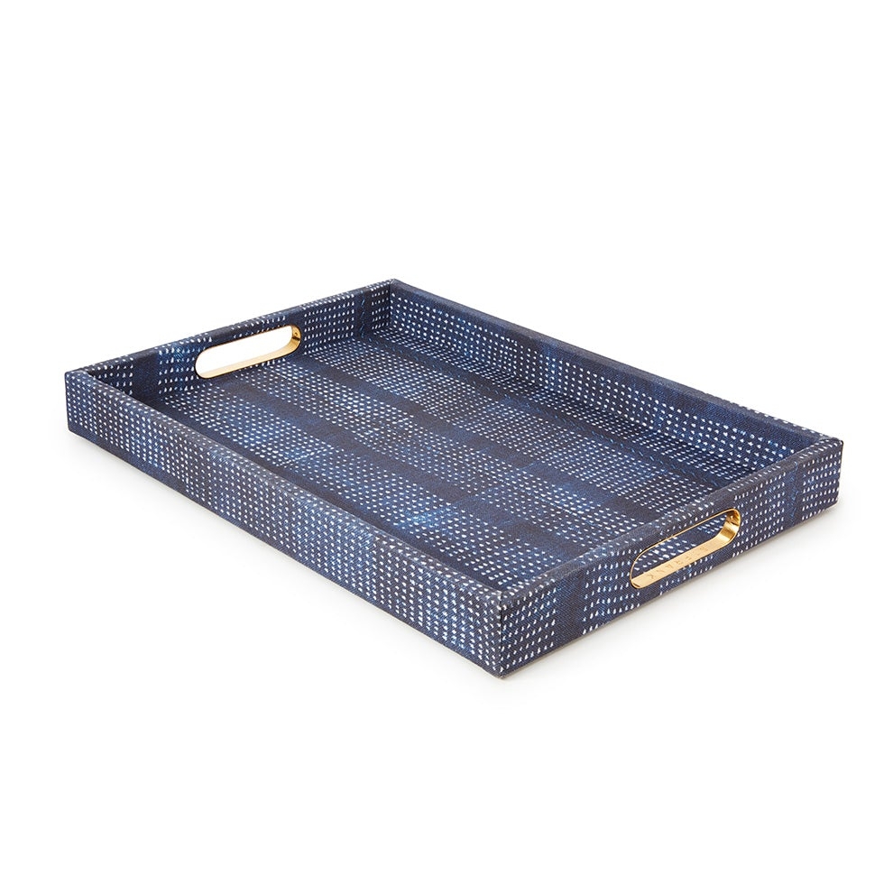 Speckled Indigo Large Tray - Image 0