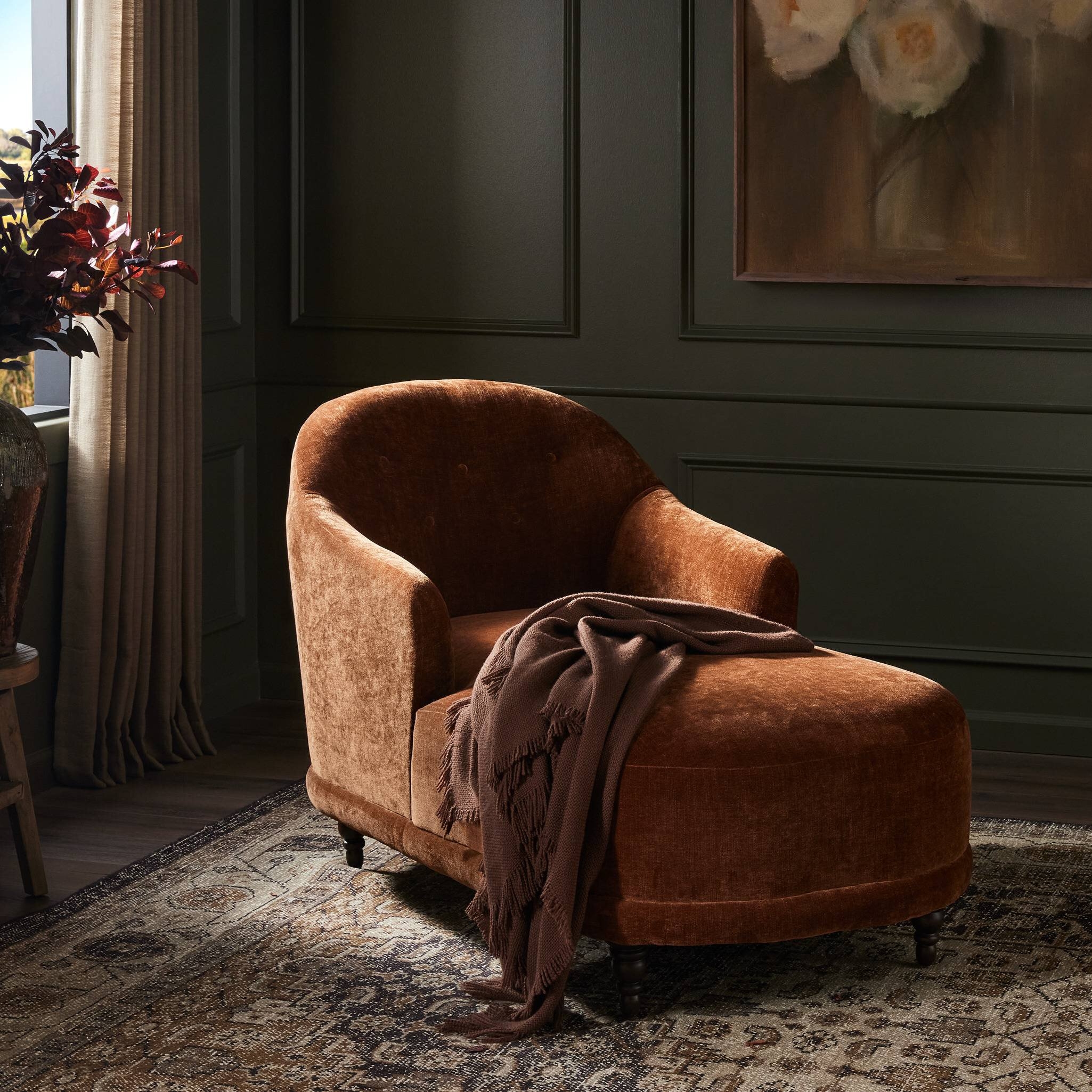 Marnie Chaise Lounge - Altair Sienna - Image 3