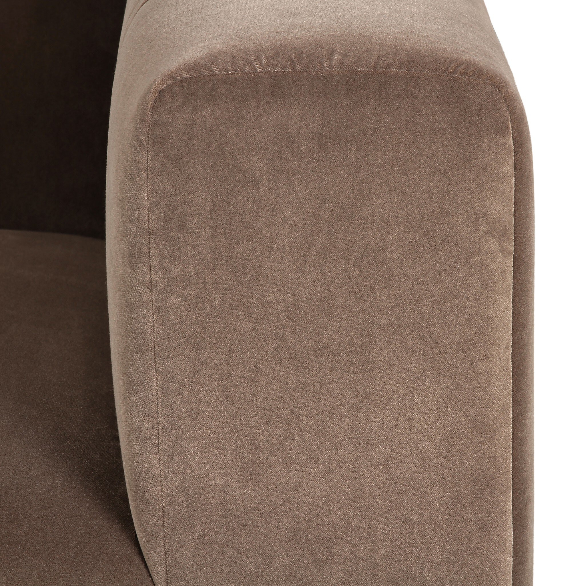 Langham Channeled Sofa - Sintra Taupe - Image 3
