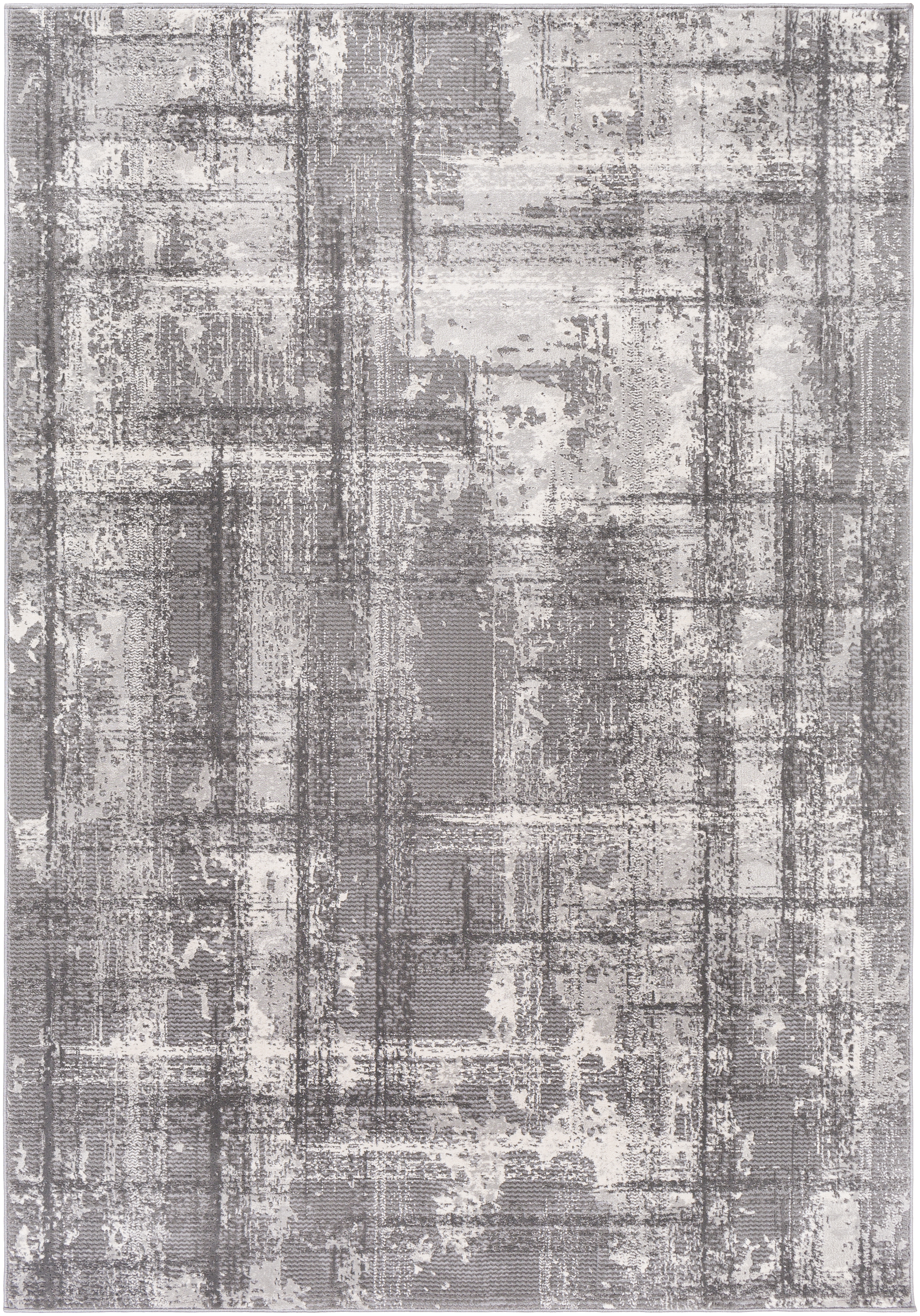 Tibetan Gray Indoor 8'10" x 12'4" Machine Woven Rug - Image 0