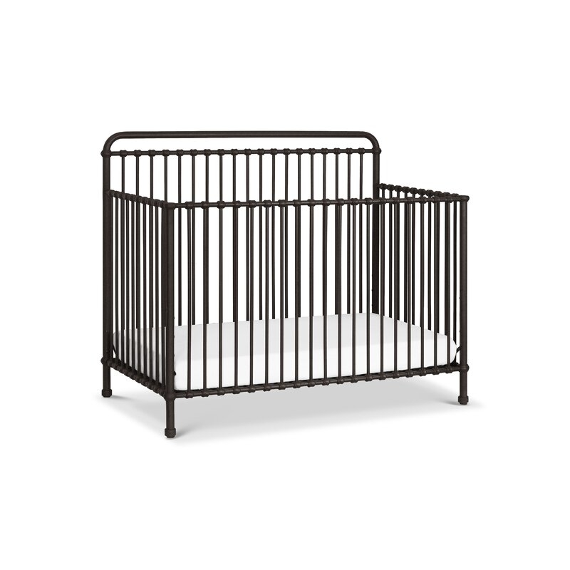 Winston 4-in-1 Convertible Crib Color: Vintage Iron - Image 0