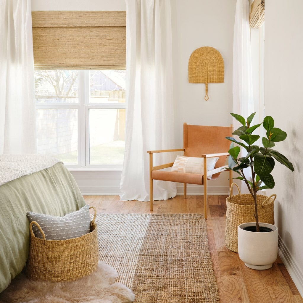 The Citizenry Aditha Handwoven Jute Area Rug | 9' x 12' | Tan - Image 4