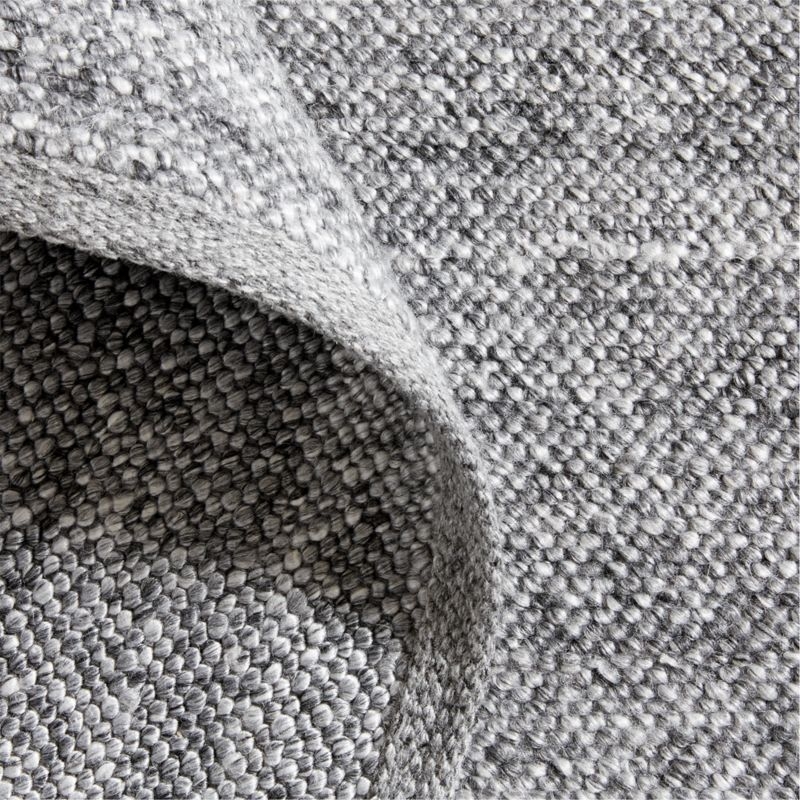 Wyoming Performance Handwoven Grey Area Rug 9'x12' - Image 3