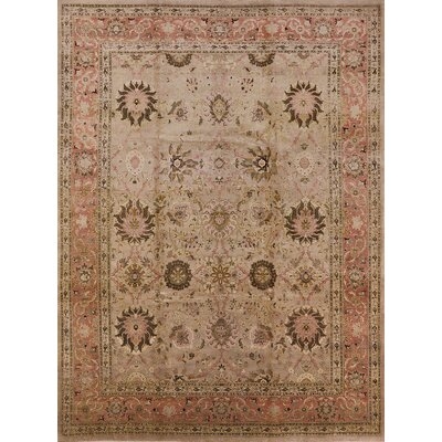 Osterville Oriental Red/Beige/Brown Area Rug - Image 0