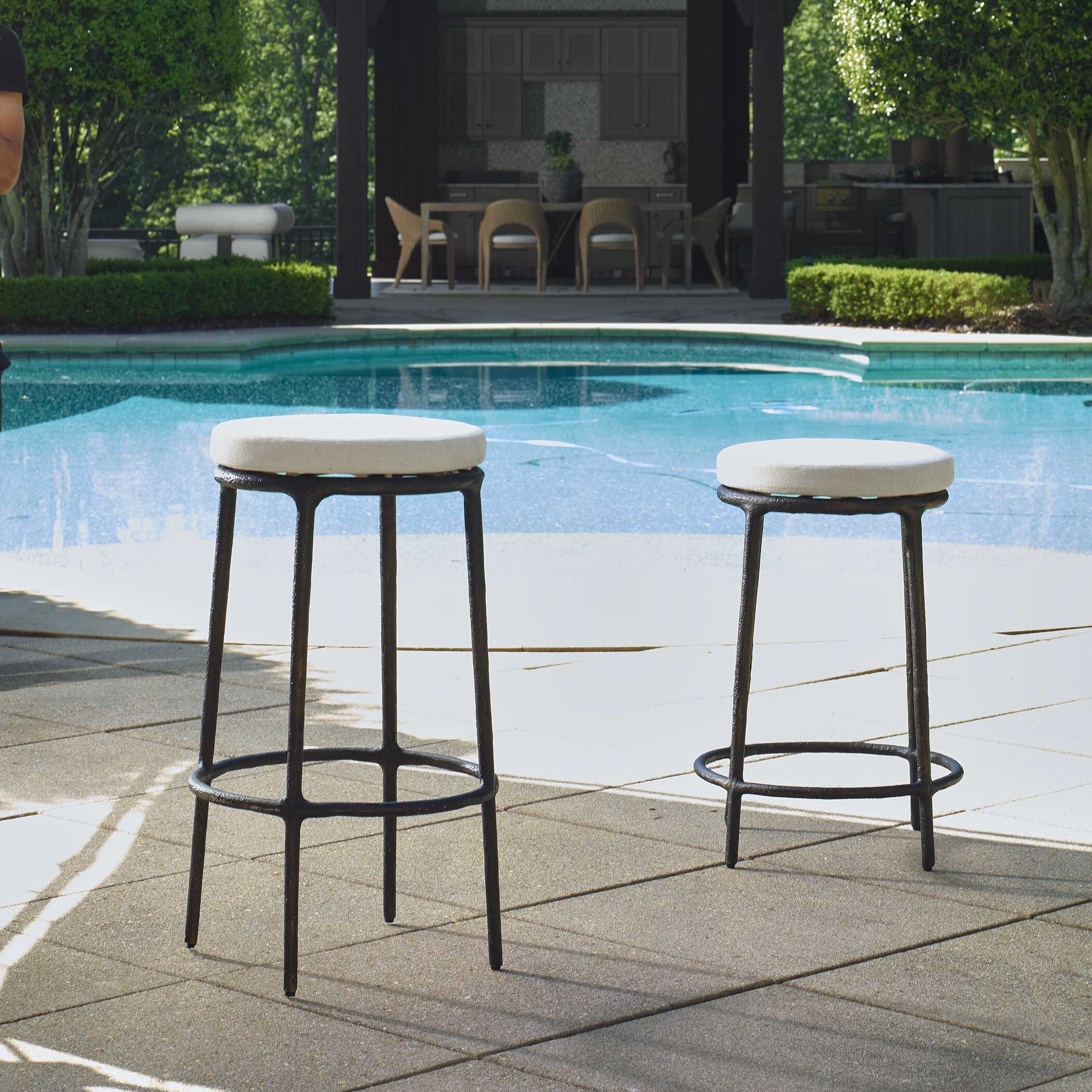 Thayer Outdoor Counter Stool - Image 2