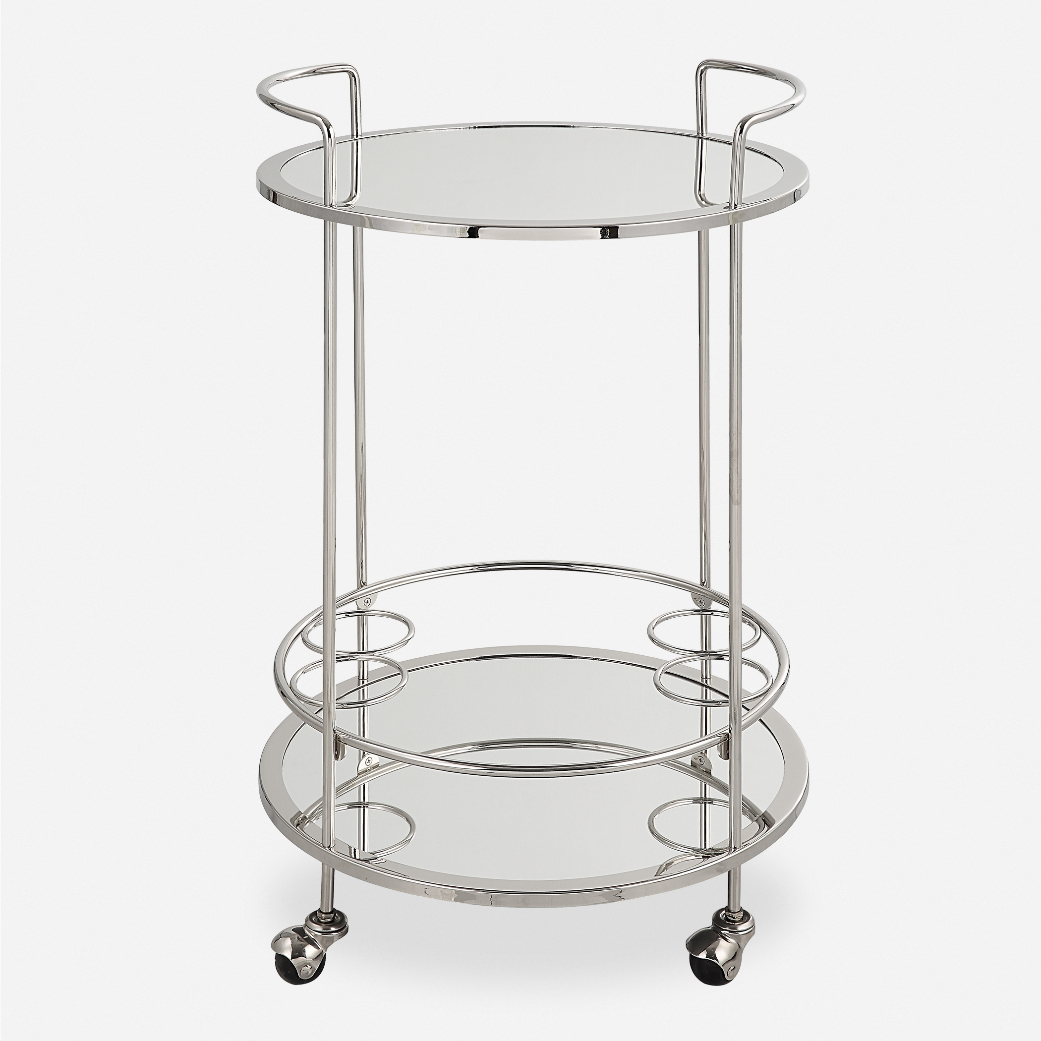 Spritz Chrome Bar Cart - Image 0