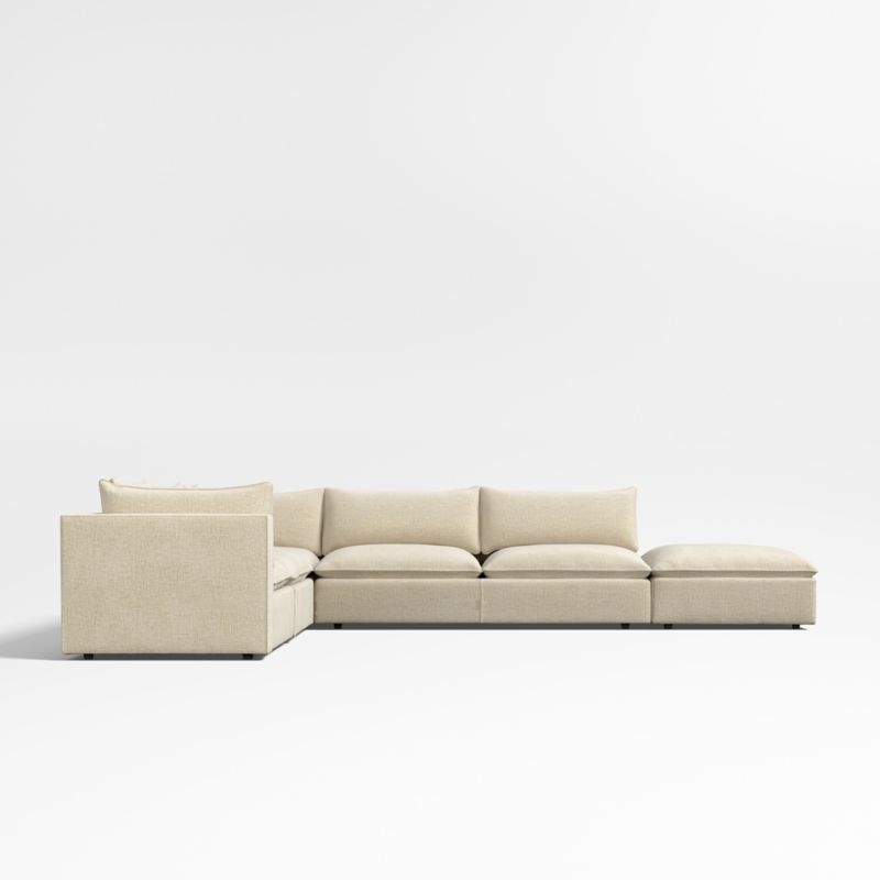 Lotus Deep Modular 5-Piece Sectional Sofa - Image 3