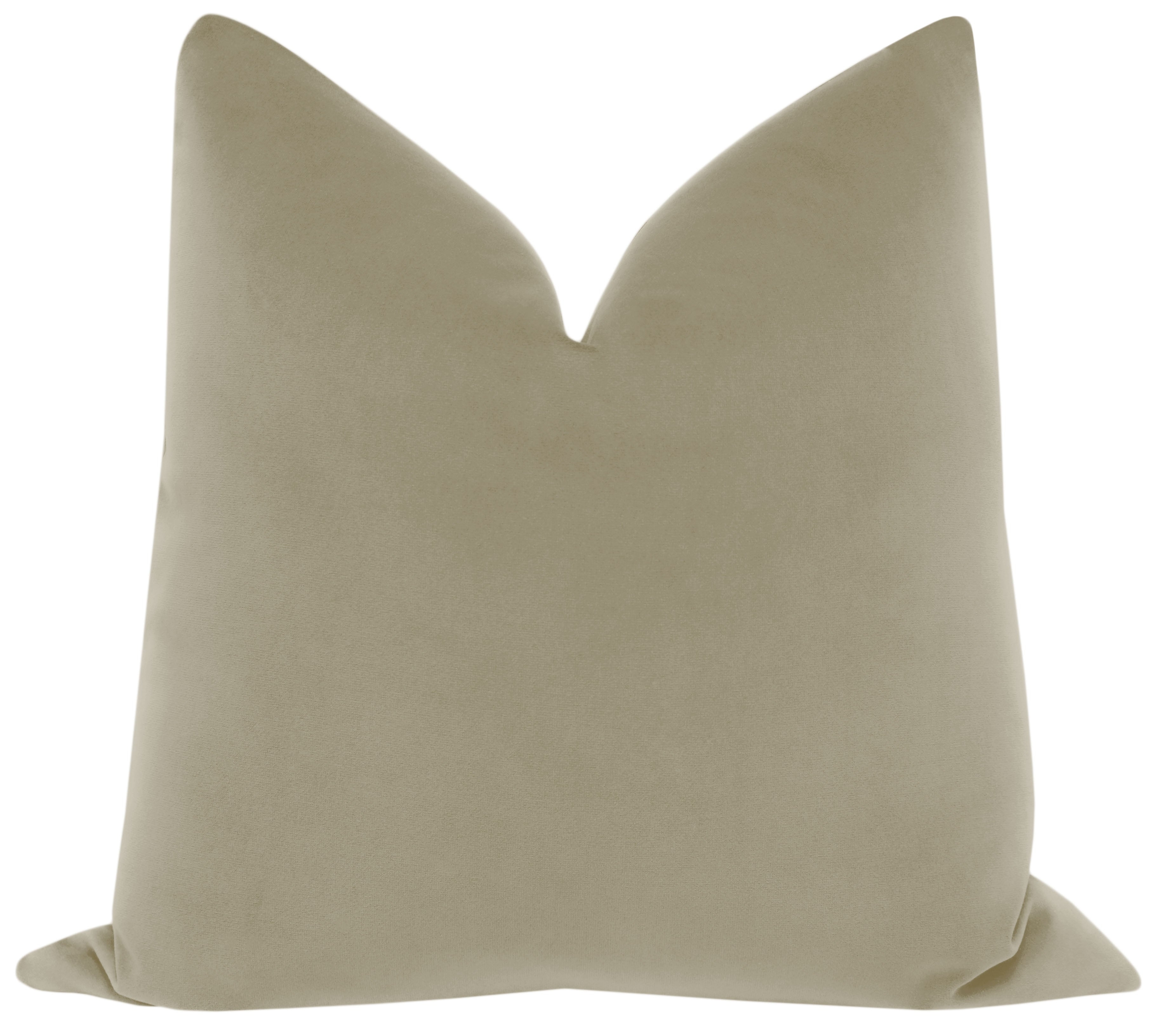 FINAL SALE : 22" X 22" SIGNATURE VELVET // STONE PILLOW COVER - 22" X 22" - Image 0