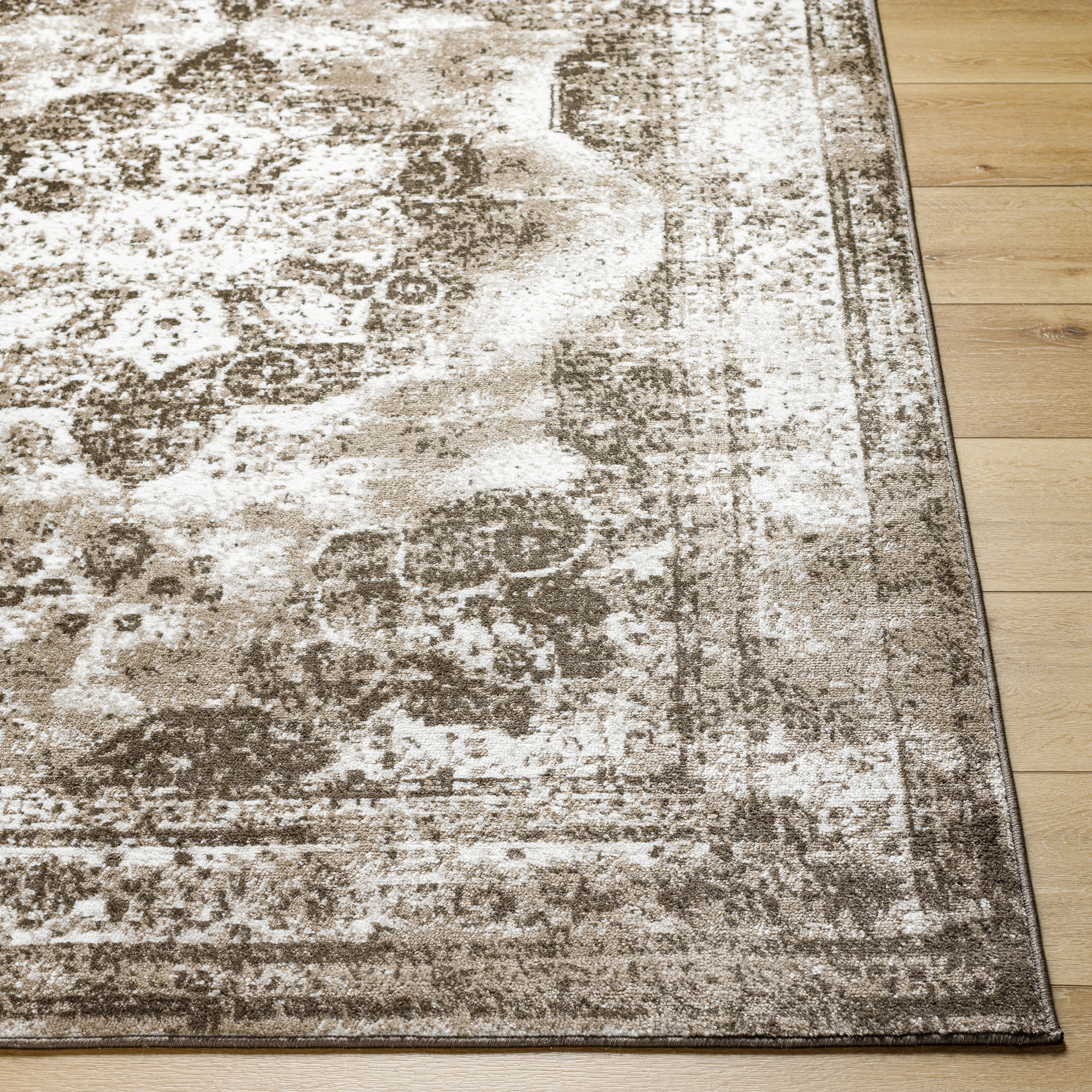 Monte Carlo Beige Indoor 8'10" x 12' Machine Woven Rug - Image 2