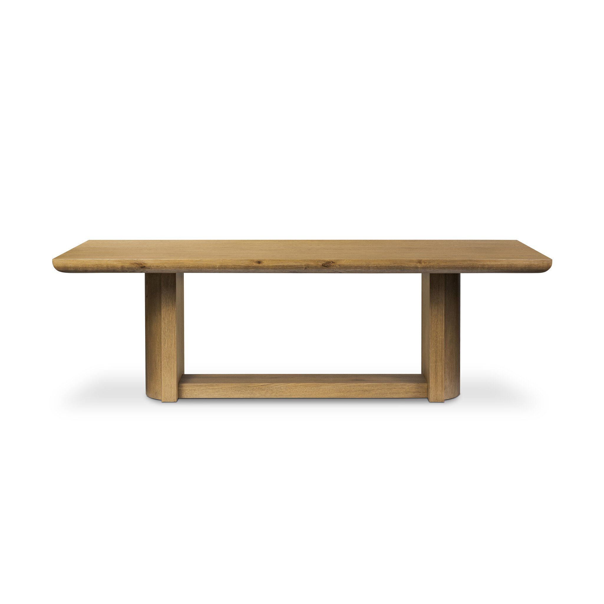 Garrett Dining Table - Amber Oak Veneer - Image 0