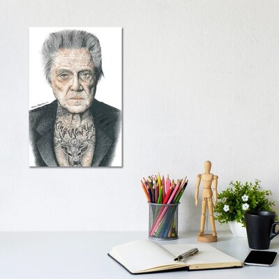 OG Walken by Inked Ikons - Wrapped Canvas Drawing Print - Image 0