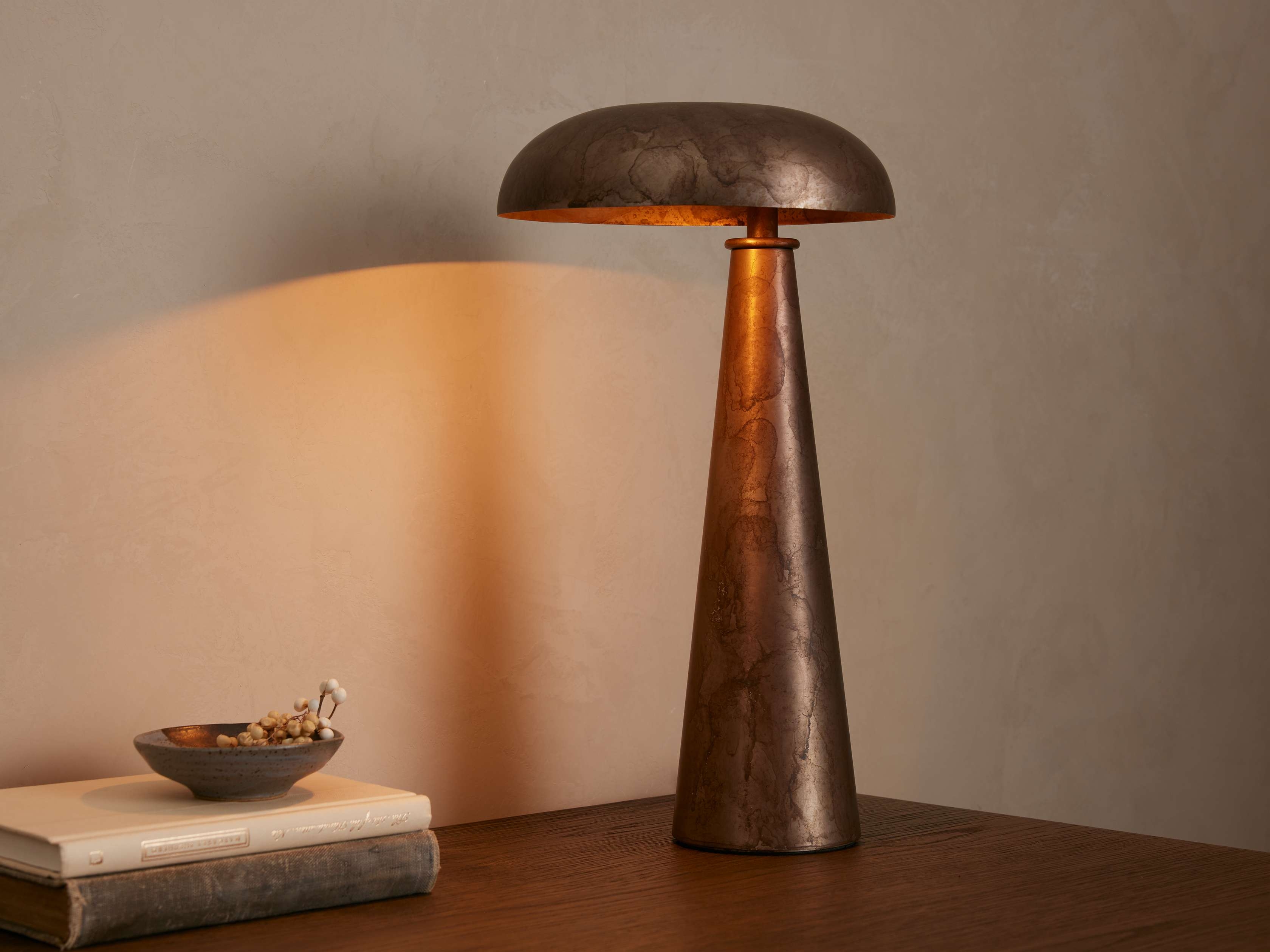 Chantou Table Lamp in Metal Bronze - Image 0