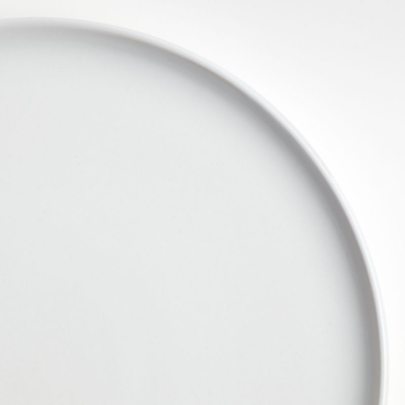 Wren Matte White Salad Plate - Image 1