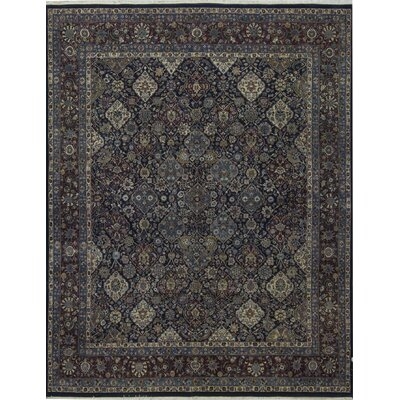 One-of-a-Kind Gramercy Hand-Knotted Black 8' x 10'2" Wool Area Rug - Image 0