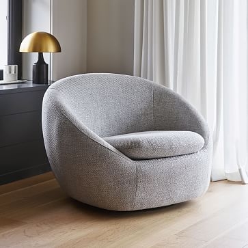 Cozy Chair, Poly, Performance Coastal Linen, Oatmeal - Image 2