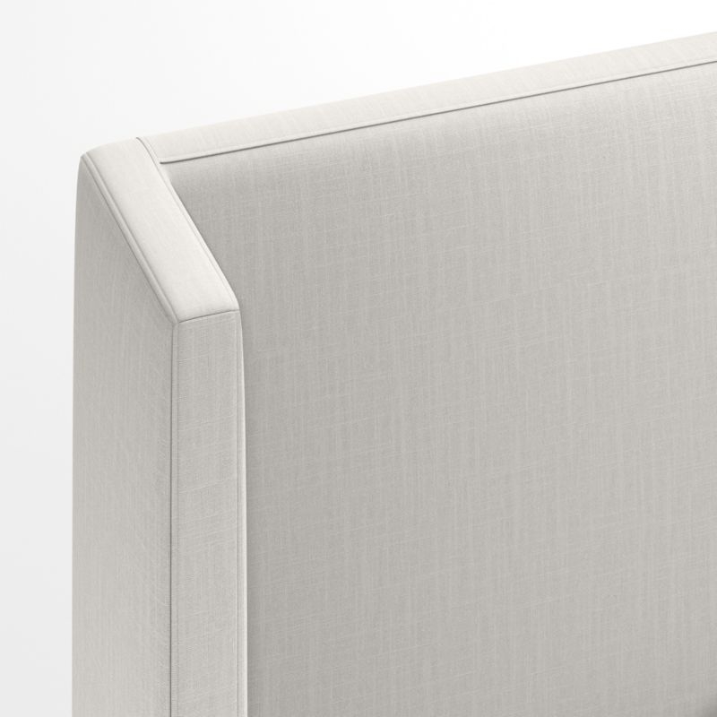 Arden Ivory Upholstered Queen Bed with 60" Headboard - Image 2