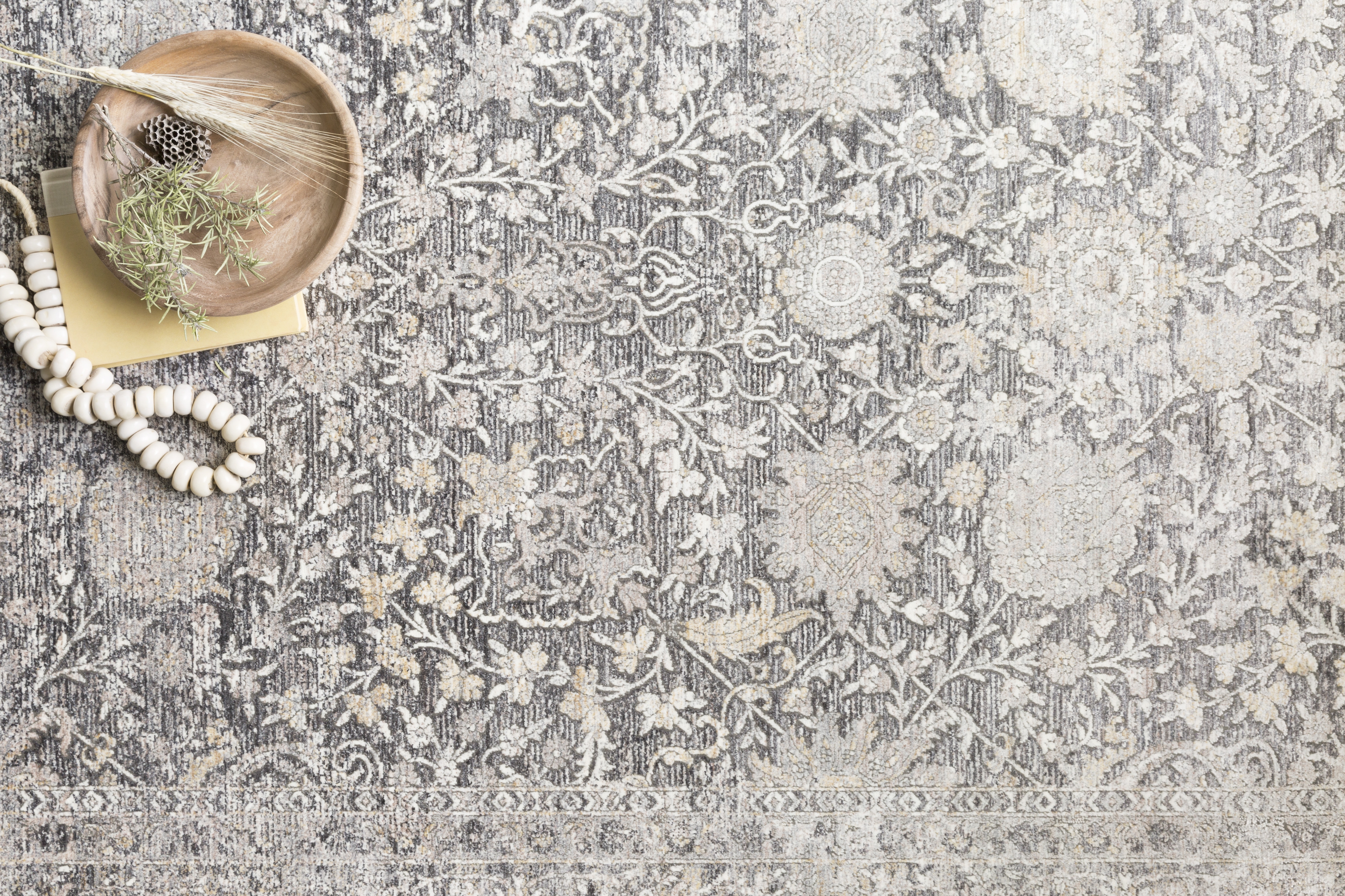 Loloi Gemma GEM-02 Charcoal / Sand 9'-6" x 12'-6" - Image 1